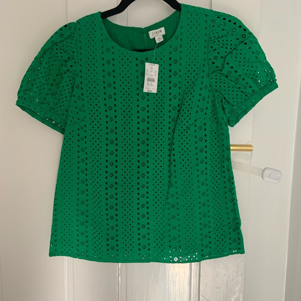 J Crew Green top